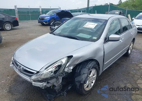 2007 Honda Accord 2.4 Se from USA, damaged, VIN 1HGCM56387A210447